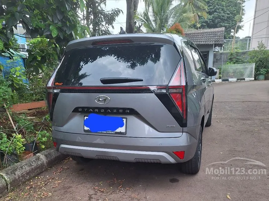 Jual Mobil Hyundai Stargazer 2022 Prime 1.5 di Banten Automatic Wagon Silver Rp 239.000.000