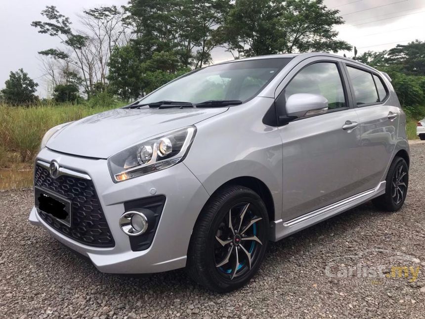 Perodua Axia 2015 Advance 1.0 in Johor Automatic Hatchback Grey for RM