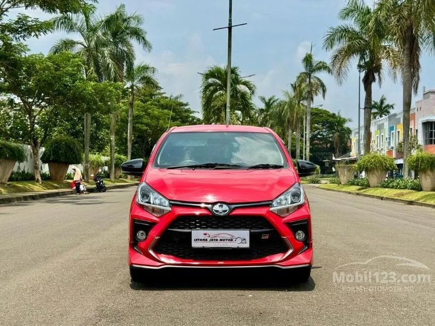 Jual Mobil Toyota Agya 2022 GR Sport 1.2 di DKI Jakarta Automatic Hatchback Merah Rp 148.000.000