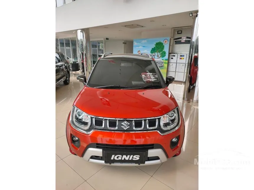 Jual Mobil Suzuki Ignis 2023 GX 1.2 di Banten Automatic Hatchback Orange Rp 192.000.000