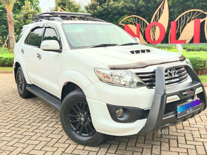 Jual Mobil Toyota Fortuner 2014 G TRD 2.5 Di Jawa Barat Automatic SUV ...