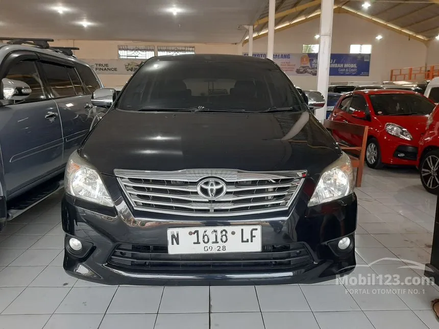 Jual Mobil Toyota Kijang Innova 2013 G 2.0 di Jawa Timur Manual MPV Hitam Rp 167.000.000