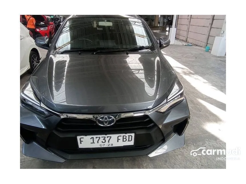 Jual Mobil Toyota Agya 2023 G 1.2 di Jawa Barat Manual Hatchback Abu