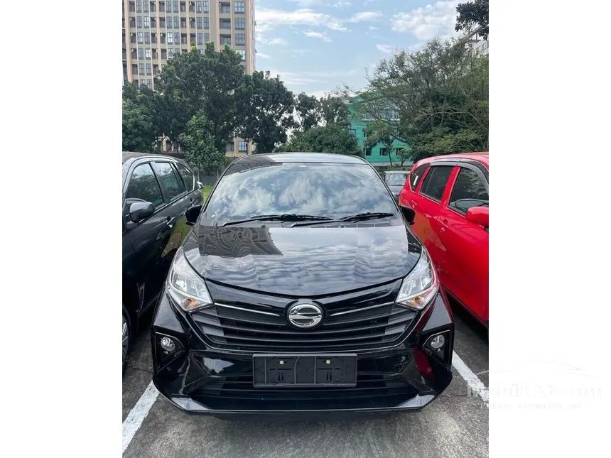 Jual Mobil Daihatsu Sigra 2024 R 1.2 di Banten Automatic MPV Hitam Rp 163.400.000