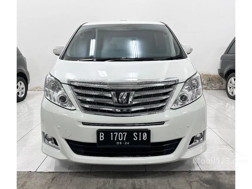Jual Mobil Toyota Alphard 2014 G 2.4 di DKI Jakarta Automatic MPV Putih Rp 350.000.000