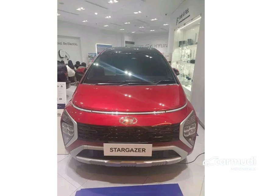 Jual Mobil Hyundai Stargazer 2025 Active 1.5 di Banten Manual MPV Merah Rp 251.600.000