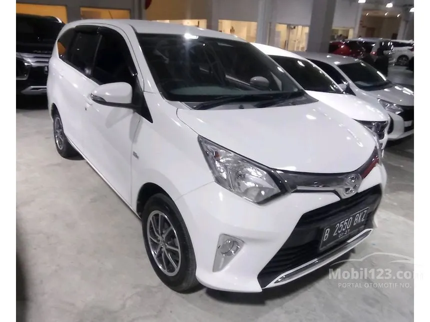 Jual Mobil Toyota Calya 2016 G 1.2 di Banten Automatic MPV Putih Rp 105.000.000