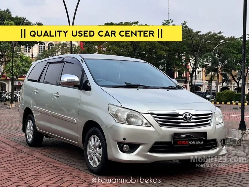 Jual Mobil Toyota Kijang Innova 2013 G 2.0 di DKI Jakarta Automatic MPV Silver Rp 152.000.000