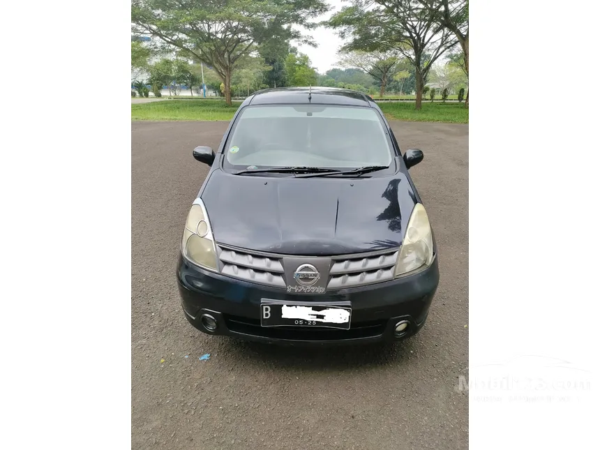 Jual Mobil Nissan Grand Livina 2007 XV 1.5 di Banten Manual MPV Hitam Rp 78.000.000