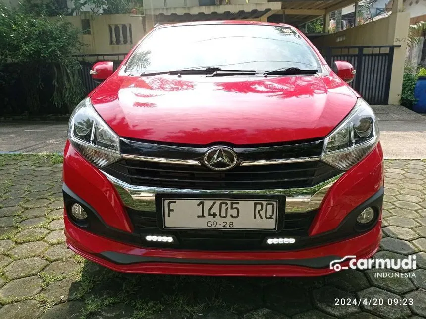 Jual Mobil Daihatsu Ayla 2018 R Deluxe 1.2 di Jawa Barat Manual Hatchback Merah Rp 102.000.000