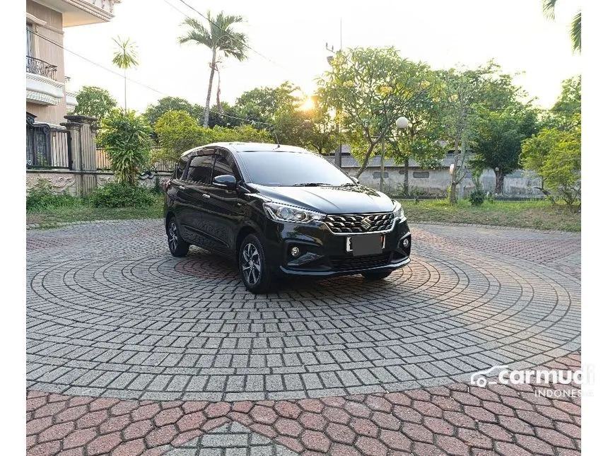 Jual Mobil Suzuki Ertiga 2023 GX Hybrid 1.5 di Jawa Timur Automatic MPV Hitam Rp 233.000.000