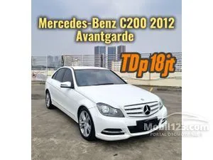 2012 Mercedes-Benz C200 1.8 Avantgarde CGI Sedan