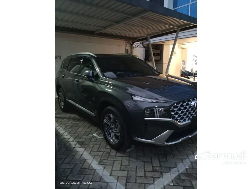 Jual Mobil Hyundai Santa Fe 2024 Signature 2.5 di DKI Jakarta Automatic SUV Abu