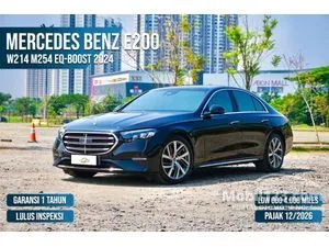 2024 Mercedes-Benz E200 2.0 Exclusive Line Sedan