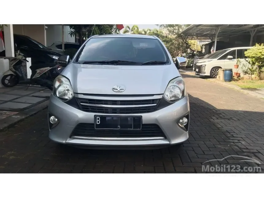 Jual Mobil Toyota Agya 2016 G 1.0 di DKI Jakarta Manual Hatchback Silver Rp 96.000.000