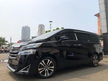 VELLFIRE 2.5 G ATPM 2018 BLACK ON BLACK TDP 250JT
