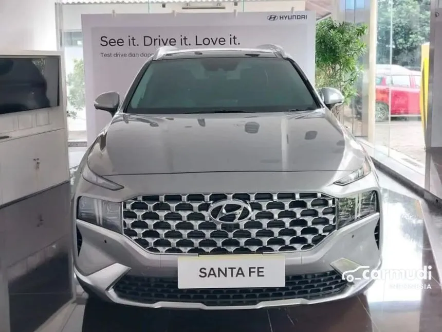 Jual Mobil Hyundai Santa Fe 2024 Prime 2.5 di DKI Jakarta Automatic SUV Silver Rp 575.000.000