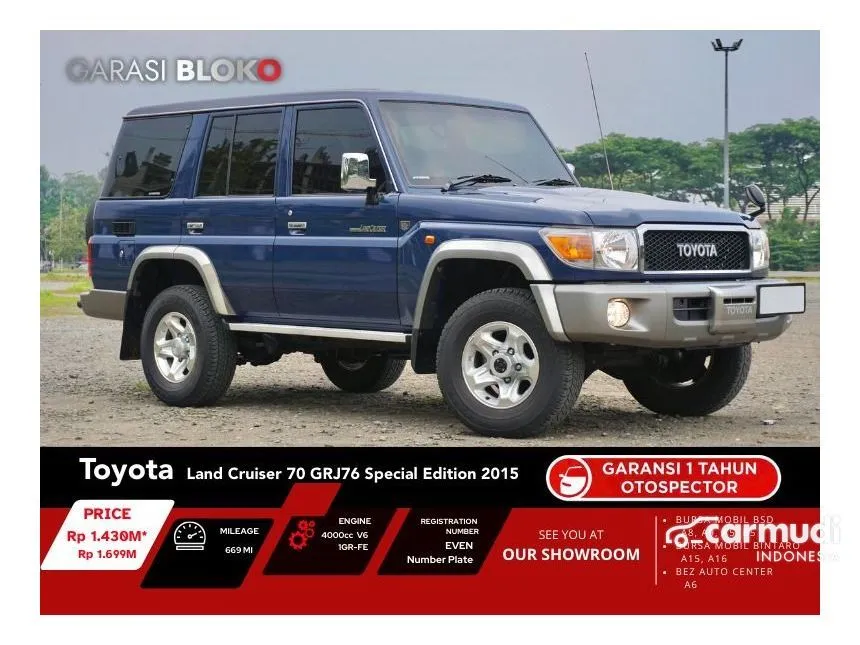 2015 Toyota Land Cruiser 70 GXL 30th Anniversary SUV