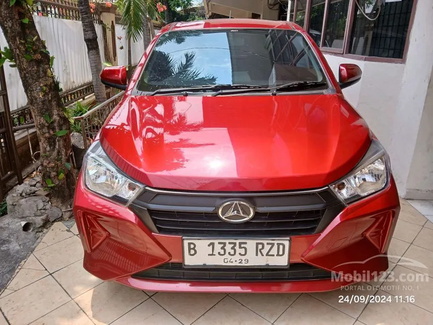 Jual Mobil Daihatsu Ayla 2024 X 1.0 di DKI Jakarta Manual Hatchback Merah Rp 119.000.000