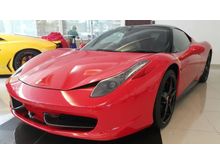2012 Ferrari 458 Italia 4.5 V8 COUPE CARBON SEATS UNREG