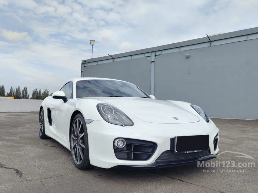 Jual Mobil Porsche Cayman 2014 Standard 2.7 di DKI Jakarta Automatic Coupe Putih Rp 1.475.000.000
