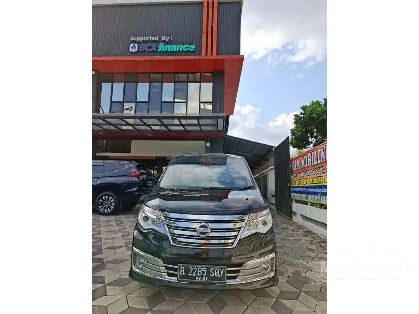 Jual Mobil Nissan Serena 2017 Highway Star 2.0 di Jawa Barat Automatic MPV Hitam Rp 220.000.000