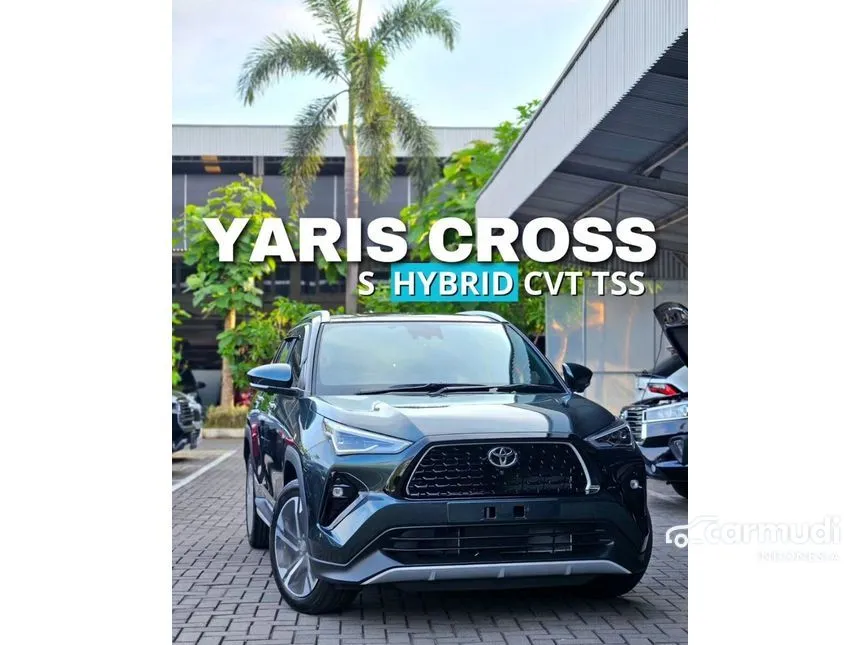 Jual Mobil Toyota Yaris Cross 2023 S HEV 1.5 di Banten Automatic Wagon Hitam Rp 405.550.000