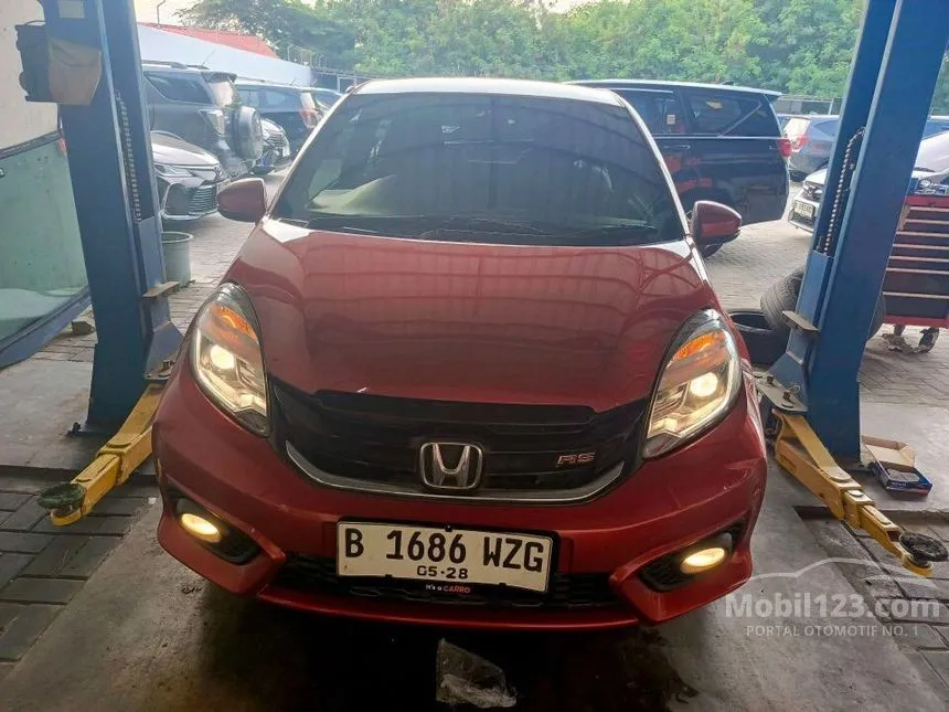 Jual Mobil Honda Brio 2018 RS 1.2 di Jawa Barat Automatic Hatchback Merah Rp 144.000.000
