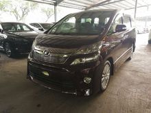 2012 Toyota Vellfire 2.4 ZG