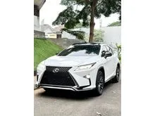 2017 Lexus RX 200t 2.0 F Sport SUV (Faktur 2018) White on Red Odo 88 Rb (TERMURAH)