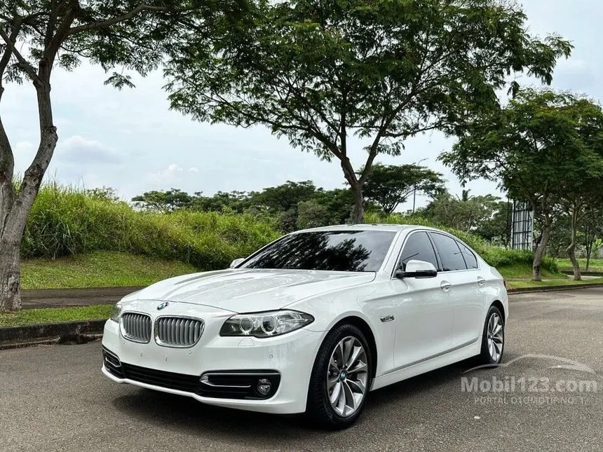 Jual Mobil BMW 520d 2014 Modern 2.0 di DKI Jakarta Automatic Sedan Putih Rp 418.000.000