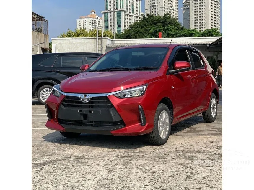 Jual Mobil Toyota Agya 2024 G 1.2 di Jawa Barat Automatic Hatchback Merah Rp 140.400.000
