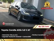 2020 Toyota Corolla Altis 1.8 V Sedan AT Hitam Metalik NIK 2020 [ GARANSI 5TH ]
