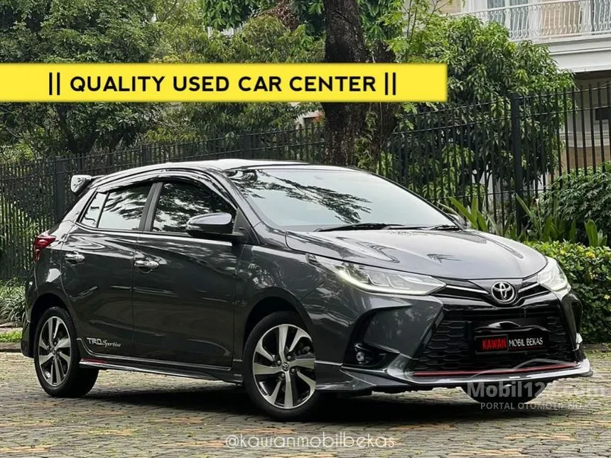 Jual Mobil Toyota Yaris 2021 TRD Sportivo 1.5 di Banten Automatic Hatchback Abu