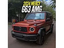2024 Mercedes-Benz AMG G63 4.0 SUV Magno Orange on Black Night Package Mercy G 63 Oranye