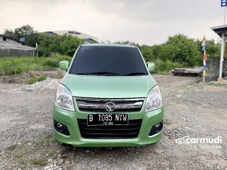 Jual Mobil Suzuki Karimun Wagon R 2013 GX 1.0 di Jawa Barat Manual Hatchback Hijau Rp 77.000.000