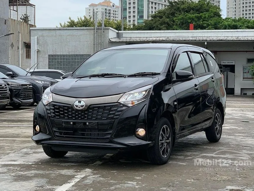 Jual Mobil Toyota Calya 2024 G 1.2 di Banten Automatic MPV Hitam Rp 182.000.000