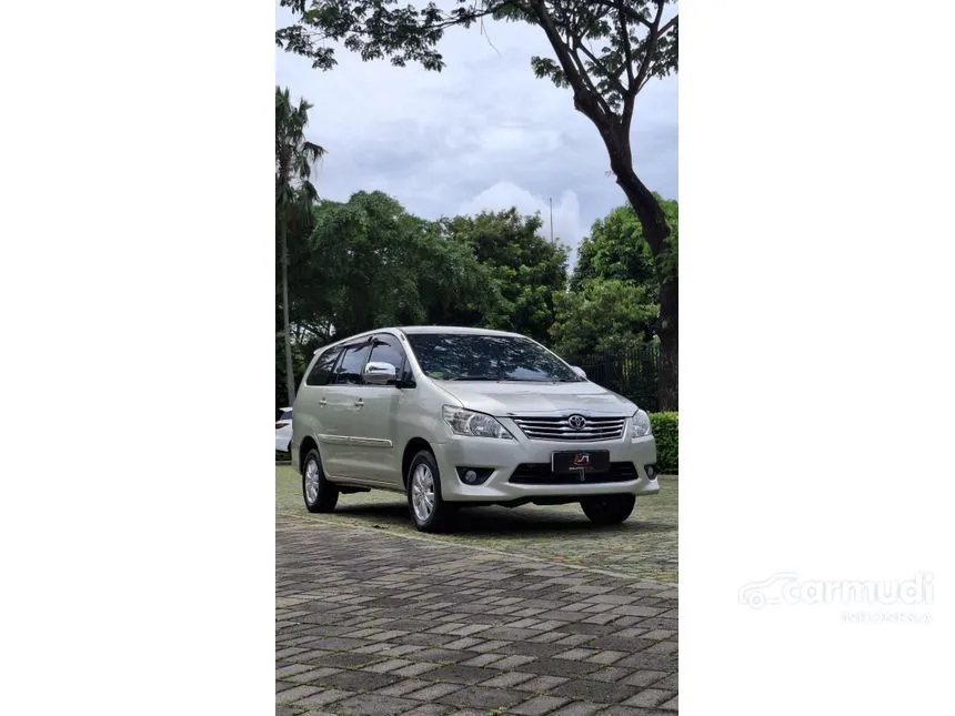 Jual Mobil Toyota Kijang Innova 2013 G 2.5 di DKI Jakarta Automatic MPV Coklat Rp 215.000.000