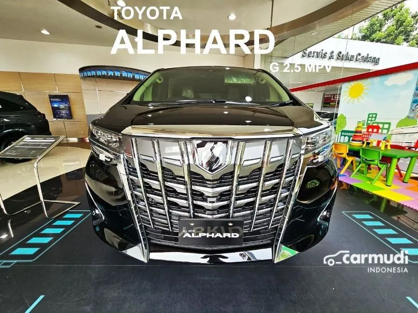 Jual Mobil Toyota Alphard 2024 G 2.5 di DKI Jakarta Automatic MPV Marun Rp 1.285.000.000