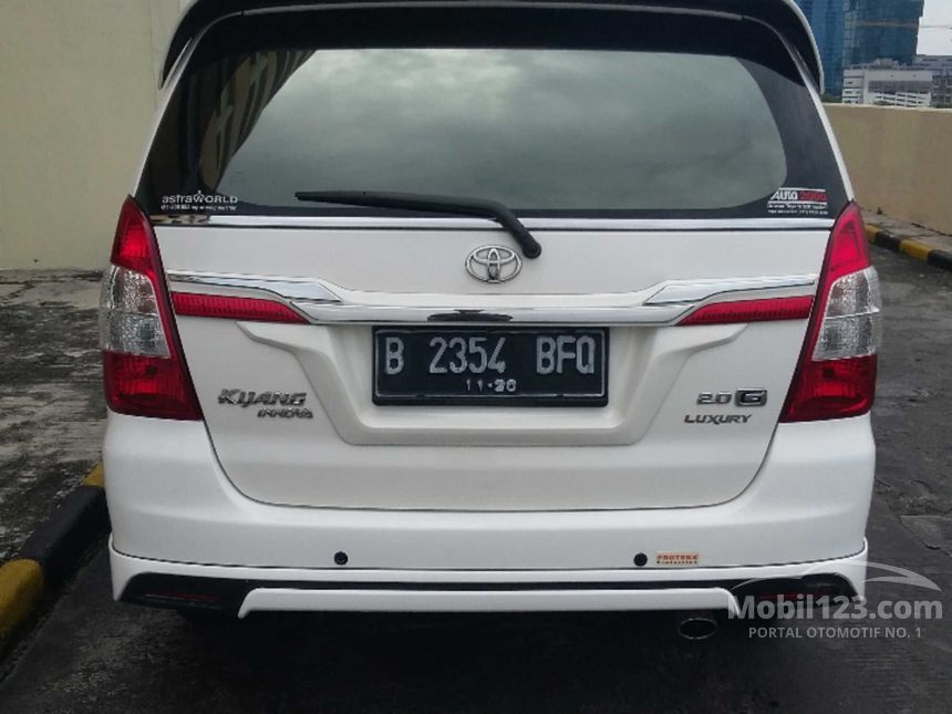 Jual Mobil Toyota Kijang Innova 2015 G Luxury 2.0 di DKI 