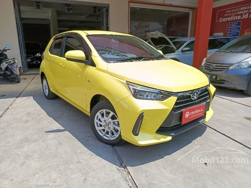 Jual Mobil Toyota Agya 2023 G 1.2 di Jawa Barat Automatic Hatchback Kuning Rp 159.000.000