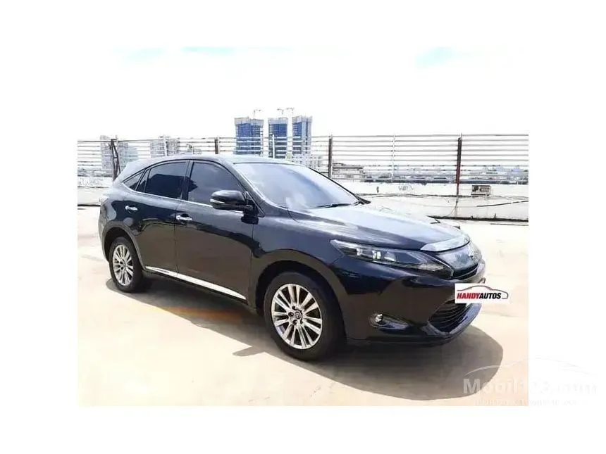 Jual Mobil Toyota Harrier 2014 2.0 di Banten Automatic SUV Hitam Rp 299.000.000