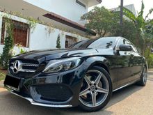 2018 Mercedes-Benz C200 2.0 AMG Sedan ATPM Km.14 Rb Black On Black Tangan Pertama Promo New Years TDP 150 Juta Hub Sandy