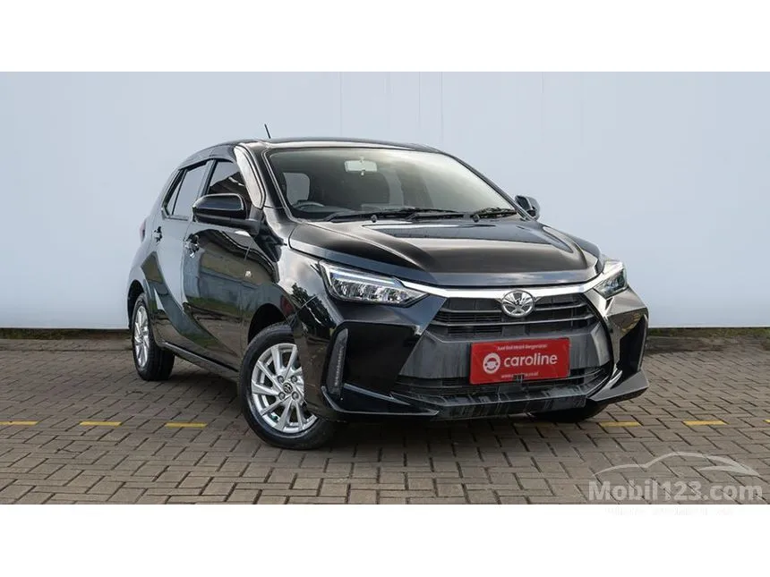 Jual Mobil Toyota Agya 2023 G 1.2 di Banten Manual Hatchback Hitam Rp 133.000.000