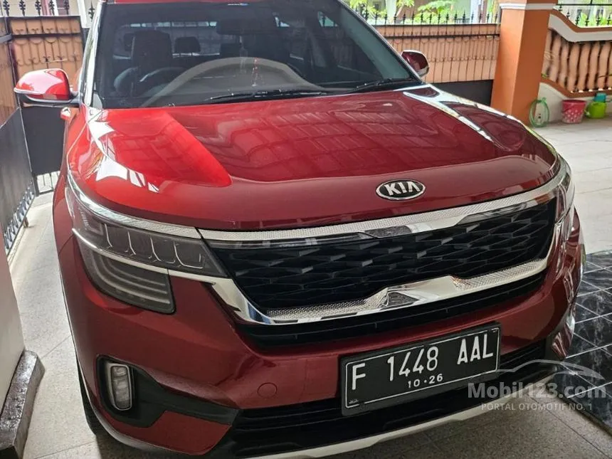 Jual Mobil KIA Seltos 2021 EX+ 1.4 di Jawa Barat Automatic Wagon Merah Rp 260.000.000