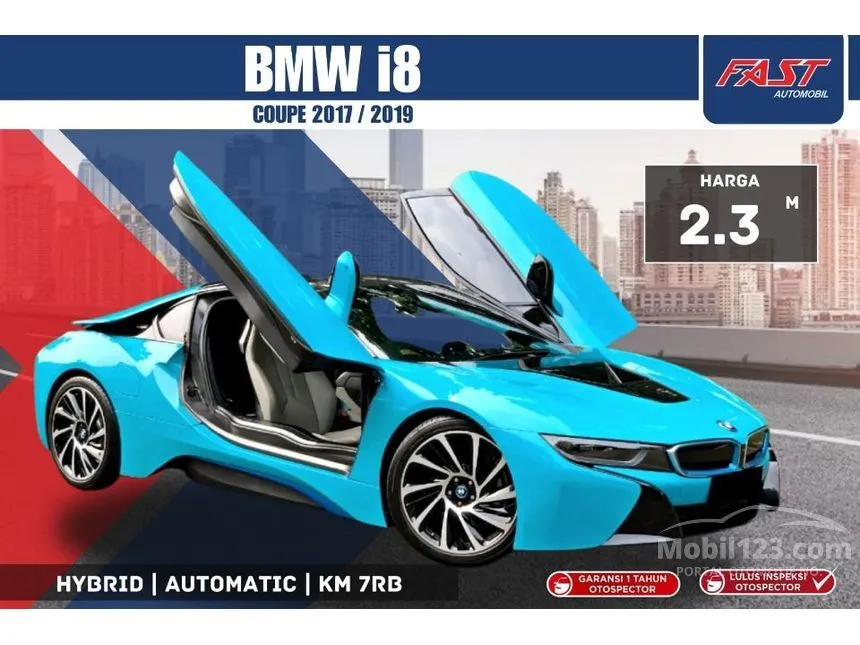 Jual Mobil BMW i8 2017 1.5 di DKI Jakarta Automatic Coupe Putih Rp 2.350.000.000