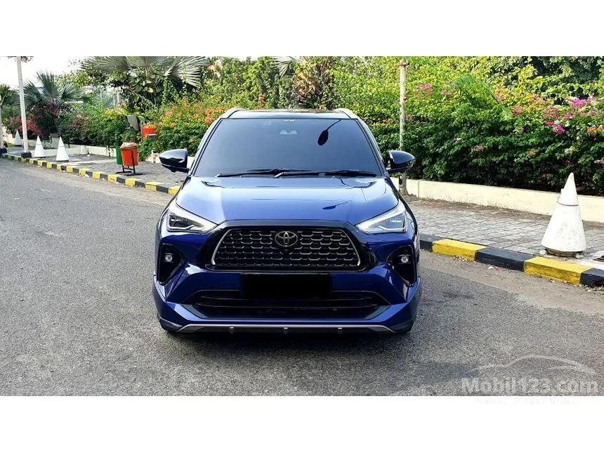 Jual Mobil Toyota Yaris Cross 2023 S HEV GR Parts Aero Package 1.5 di DKI Jakarta Automatic Wagon Biru Rp 354.000.000