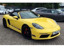 2016 Porsche 718 Boxster S 2.5 Turbo Convertible Mega Specs Porsche UK Approved