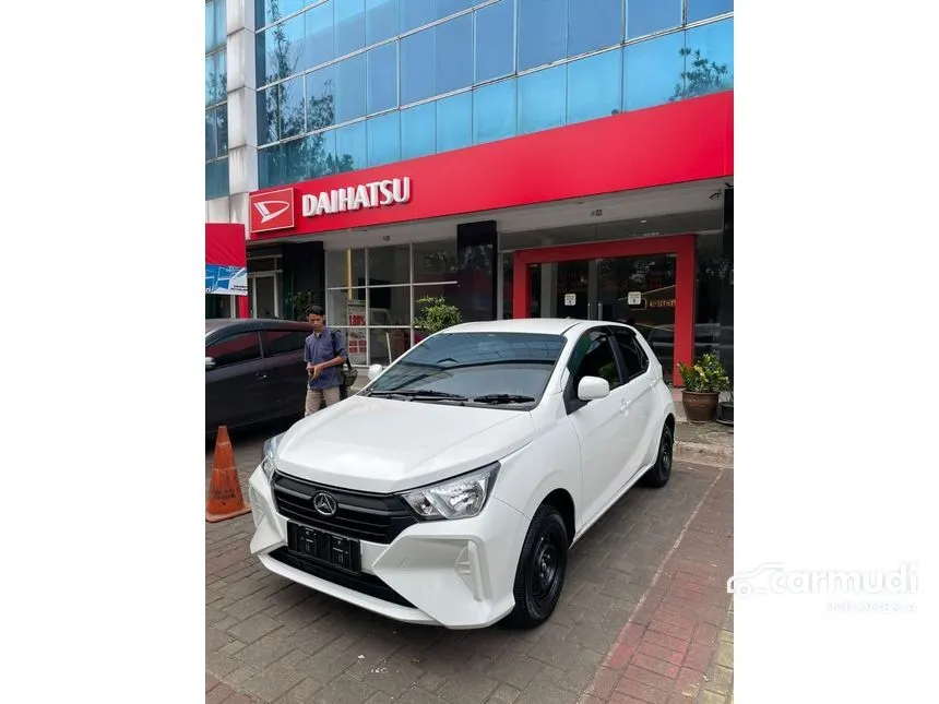 Jual Mobil Daihatsu Ayla 2024 X 1.0 di Jawa Barat Manual Hatchback Putih Rp 150.000.000