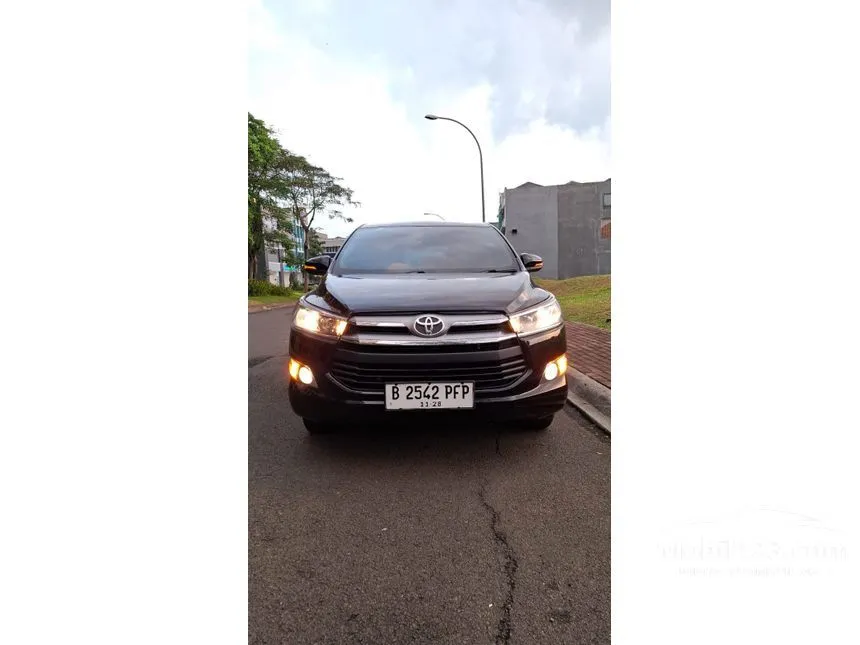 Jual Mobil Toyota Kijang Innova 2018 G 2.0 di Banten Automatic MPV Hitam Rp 235.000.000